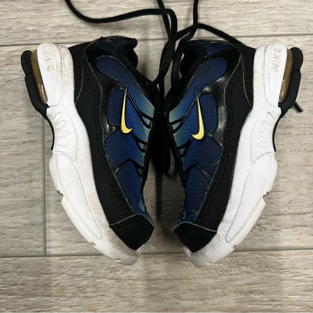 Nike Air Max Plus TD Toddler Sneakers Black Sky Blue Size 4C - Picture 7 of 11